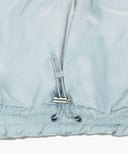 W CIRCLE LOGO CROP HOODED DOWN VEST IN MINT GREY image 14