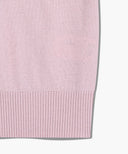W HALF KNIT ROUND NECK CARDIGAN SET UP IN PINK image 14