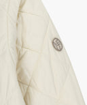 W DETACHABLE QUILTING JACKET IN IVORY image 16