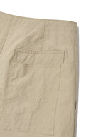 NYLON STRING HALF PANTS IN BEIGE image 6