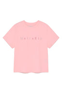STICKER GRAPHIC LOGO TOP IN PINK image 11