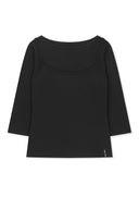 3/4 SLEEVE TOP & TANK LAYERED SET IN BLACK image 12