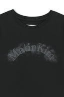MATIN KIM ARCH LOGO CROP TOP IN BLACK image 13