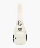 KIDS BEAR CLASSIC LOGO 2WAY SLING BAG IN IVORY image 10