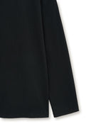 TUCK POINT LONG SLEEVE TOP FOR MEN IN BLACK image 14