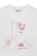 PORTRAIT GRAFFITI LOGO TOP IN WHITE image 3