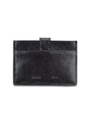 WESTERN BUCKLE CARD WALLET IN BLACK image 6