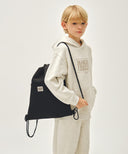 KIDS CLASSIC LOGO BACKPACK IN BLACK image 19