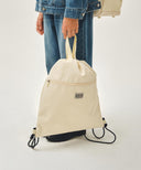 KIDS CLASSIC LOGO BACKPACK IN CREAM image 20