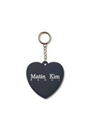 SEOUL LOGO RUBBER MIRROR KEYRING IN BLACK