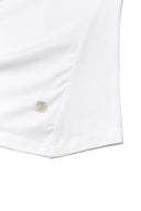 STRING OFF SHOULDER SLIM TOP IN WHITE image 4
