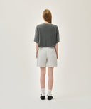 OUTLINE CLASSIC LOGO OVERSIZED DYEING TEE IN LIGHT BLUE image 11