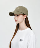 CLASSIC LOGO COVERED CAP IN DARK BEIGE