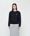 SMALL CLASSIC LOGO EMBROIDERY SWEATSHIRT IN NAVY