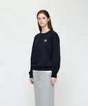 SMALL CLASSIC LOGO EMBROIDERY SWEATSHIRT IN NAVY