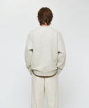 SMALL CLASSIC LOGO EMBROIDERY SWEATSHIRT IN OATMEAL