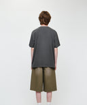 VINTAGE DRAWING ARDECHE OVERSIZED TEE IN CHARCOAL GREY