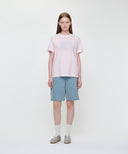 CLASSIC LOGO TEE IN BABY PINK