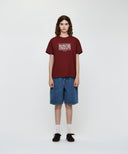 CLASSIC LOGO TEE IN BURGUNDY