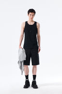 CURVED SEAM BERMUDA PANTS FOR MEN IN BLACK image 8
