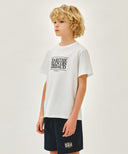 KIDS CLASSIC LOGO TEE IN WHITE image 2