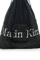PACKABLE STRING BAG IN BLACK image 4