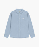 CLASSIC LOGO LINEN SHIRT IN SKY BLUE image 14