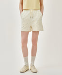 W VINTAGE CLASSIC LOGO SWEAT SHORTS IN FLOWER image 11