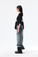 3/4 SLEEVE TOP & TANK LAYERED SET IN BLACK image 20