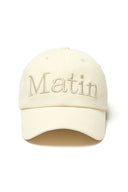 MATIN LOGO WASHED BALL CAP IN PINK image 2