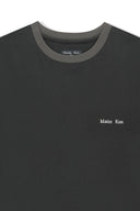TONAL RIB BACK LOGO TOP FOR MEN IN BLACK image 15