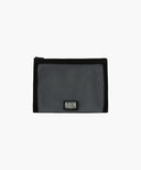 CLASSIC LOGO MESH POUCH IN BLACK image 1