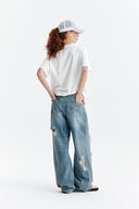 MATIN WAVE PRINTING LOGO TOP IN WHITE image 8