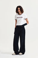 STUD LOGO RINGER TOP IN WHITE image 18