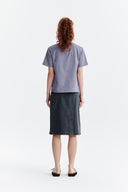 LOGO POINT LETTERING GRAPHIC TOP IN PURPLE image 6