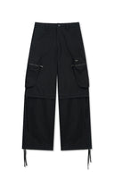 DETACHABLE CARGO PANTS IN CHARCOAL GREY image 10
