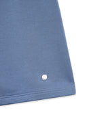 BACK POCKET GLITTER BERMUDA SWEATPANTS FOR MEN IN BLUE image 4