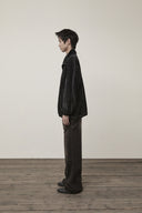 STITCH POINT HIGH NECK JUMPER IN BLACK image 11