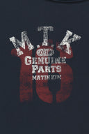 MTK 16 GRAFFITI LOGO ASYMMETRIC TOP IN NAVY image 17