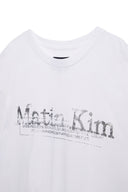 STAMP LOGO GRAPHIC OVERSIZE TOP FOR MEN IN WHITE image 13