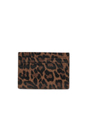 LEOPARD VINTAGE CARD WALLET IN CHARCOAL GREY image 6