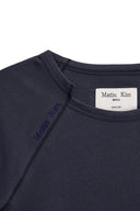 TWIST POINT SLIM TOP IN DARK NAVY image 3