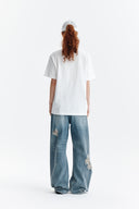 MATIN WAVE PRINTING LOGO TOP IN WHITE image 7