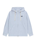 CLASSIC LOGO HOODED PATTERN JACKET IN STRIPE image 2