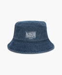 CLASSIC LOGO BUCKET HAT IN BLUE image 6