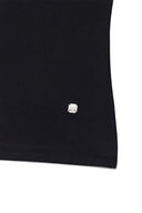 STRING HALTER NECK TANK TOP IN BLACK image 4