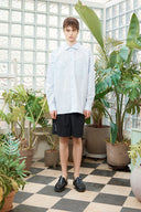 POCKET FOLDOVER SHIRT FOR MEN IN CHARCOAL GREY image 19
