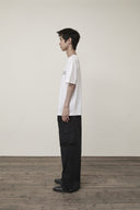 STAMP LOGO GRAPHIC OVERSIZE TOP FOR MEN IN WHITE image 6