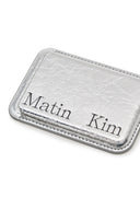 MATIN MAGNETIC CARD WALLET IN SILVER image 8