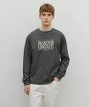 CLASSIC LOGO LONG SLEEVE IN CHARCOAL GREY image 11